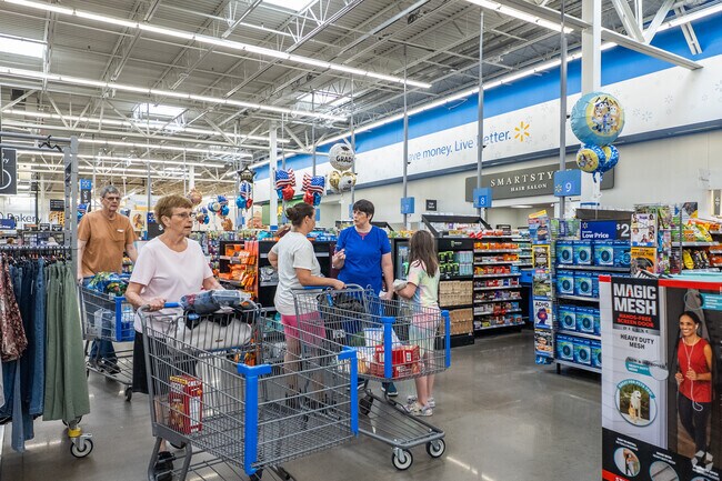 A Walmart and other national retailers are within a ten-minute drive of Lower Towamensing.