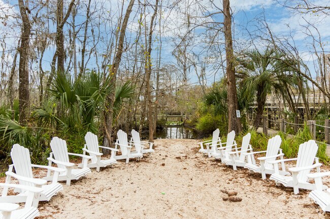 Kick back by the creek with your friends at Wicked Barley Brewing Company just north of Sunbeam.