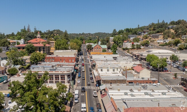 Main Street in the City of Sonora is a vibrant hub of local culture, where charming boutiques and cozy cafes invite residents and visitors alike to explore its unique offerings.