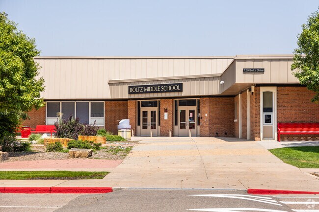 Boltz Middle School sits just north of Warren Lake.