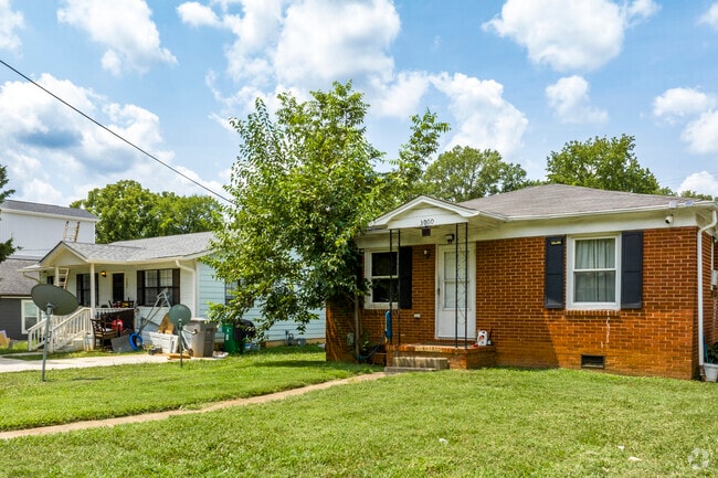 Brick ranch style homes can be seen on almost every street in Arbor Glen.
