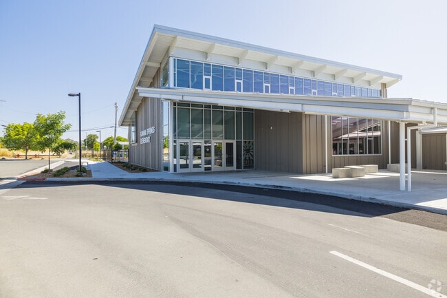Athletes take to the gym during a sports practice at Kawana Springs Elementary School.