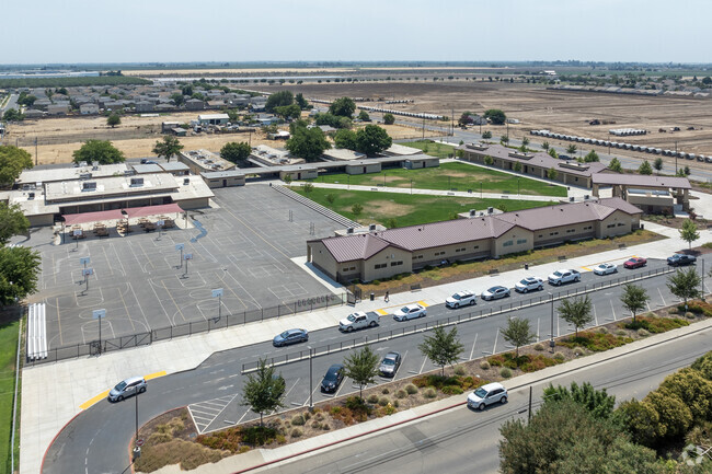 A view of Weaver Middle School in Merced.