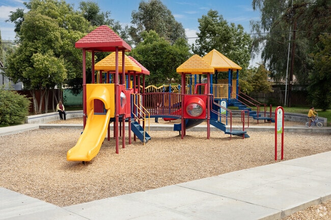 The playground at the Lindo Lake County Park in Lakeview is an attraction for kids.