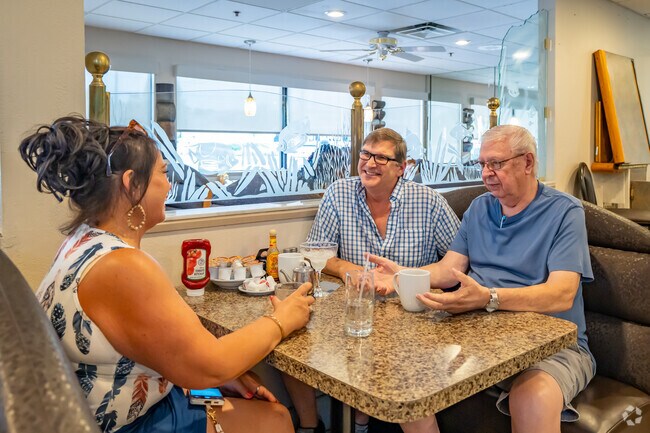 Sunset Lake Estates residents enjoy food and friendly atmosphere at Clearwater Family Restaurant.