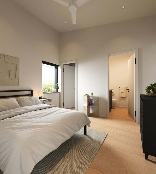 Bedroom with Walk-in Closet & Private Bathroom
