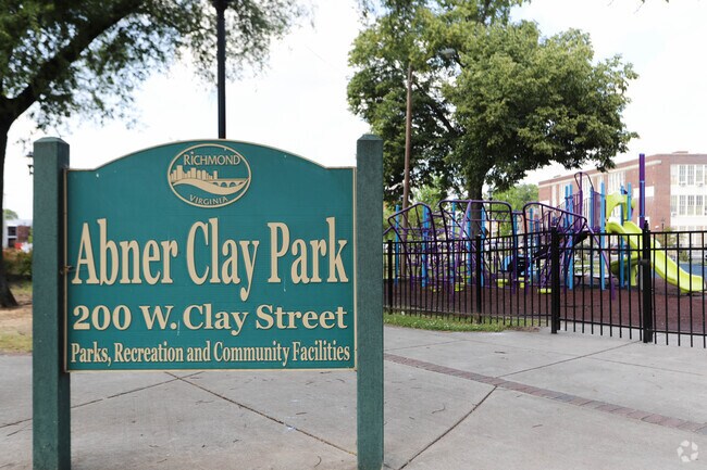 Abner Clay Park offers a variety of amenities for visitors to enjoy.