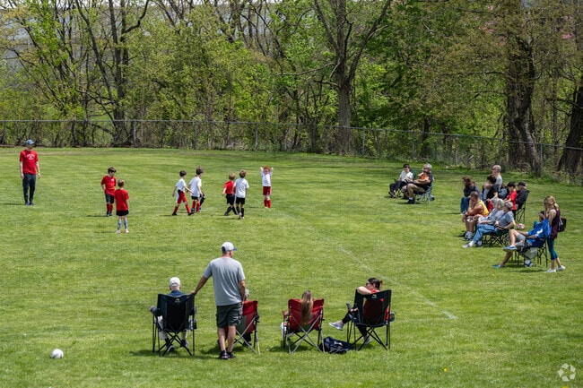 Around the back of Richard J. Hyde Elementary School you will find multi-purpose fields.