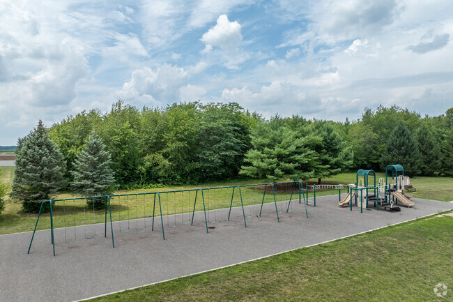 There is a large playground for students at Battle Ground Elementary School.
