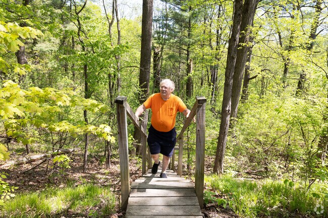 Enjoy a one mile loop of rolling trails and more at Schiffendecker Farm Preserve.