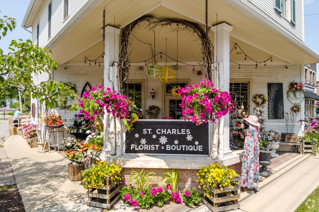 St. Charles Florist and Boutique in Campton Hills is a charming boutique florist.