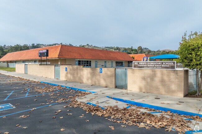 Del Obispo Elementary School is a public K-5 school in Dana Point.