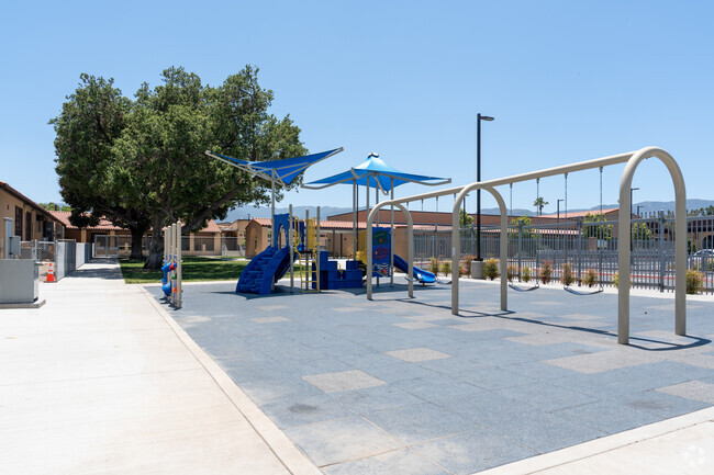 Play area located at Jefferson Elementary in city of Corona.