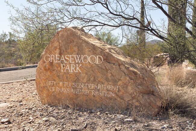 Greasewood Park was set aside as the first natural resource park in the City of Tucson.