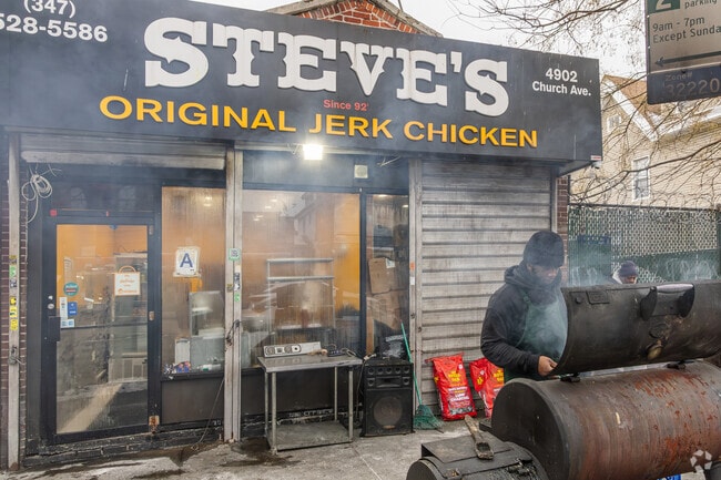 Steve's Original Jerk Chicken is a famous local restaurant.