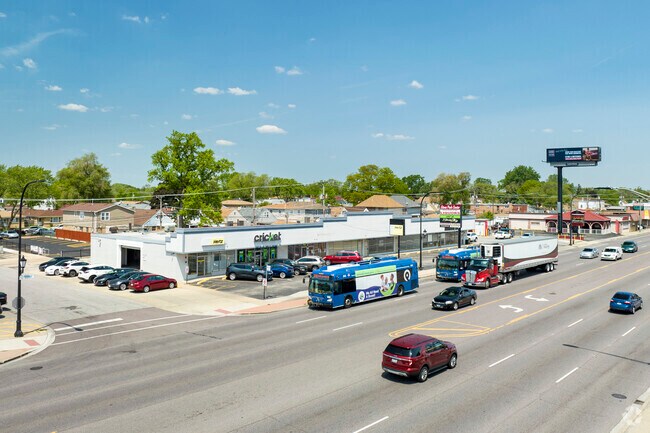 With an active retail corridor on Manheim road, residents of Stone Park can find many of their daily necessities.