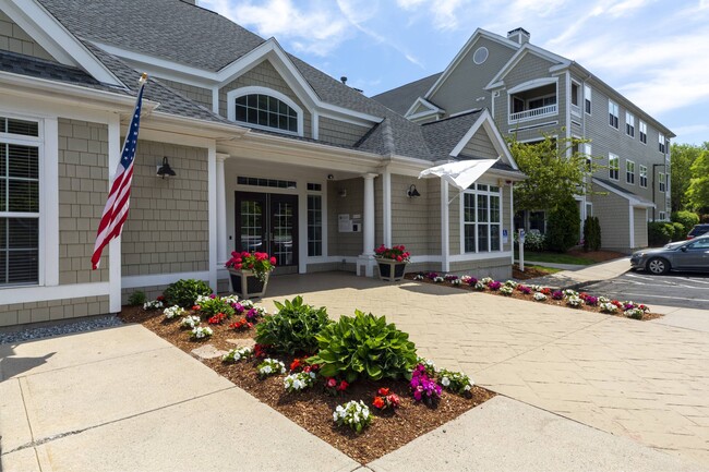 Entry to clubhouse and leasing office.