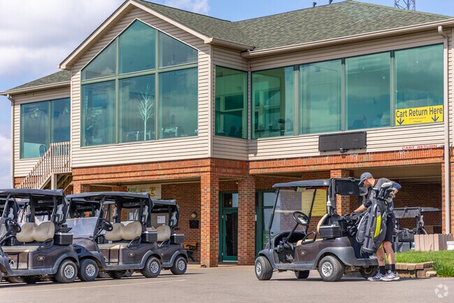 Grand View Golf Club is a difficult course with steep slopes and drop offs, located in Braddock.