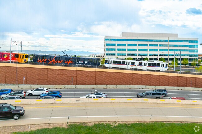 Lincoln Station is the closest light rail station to Stonegate, with trains heading to Denver.