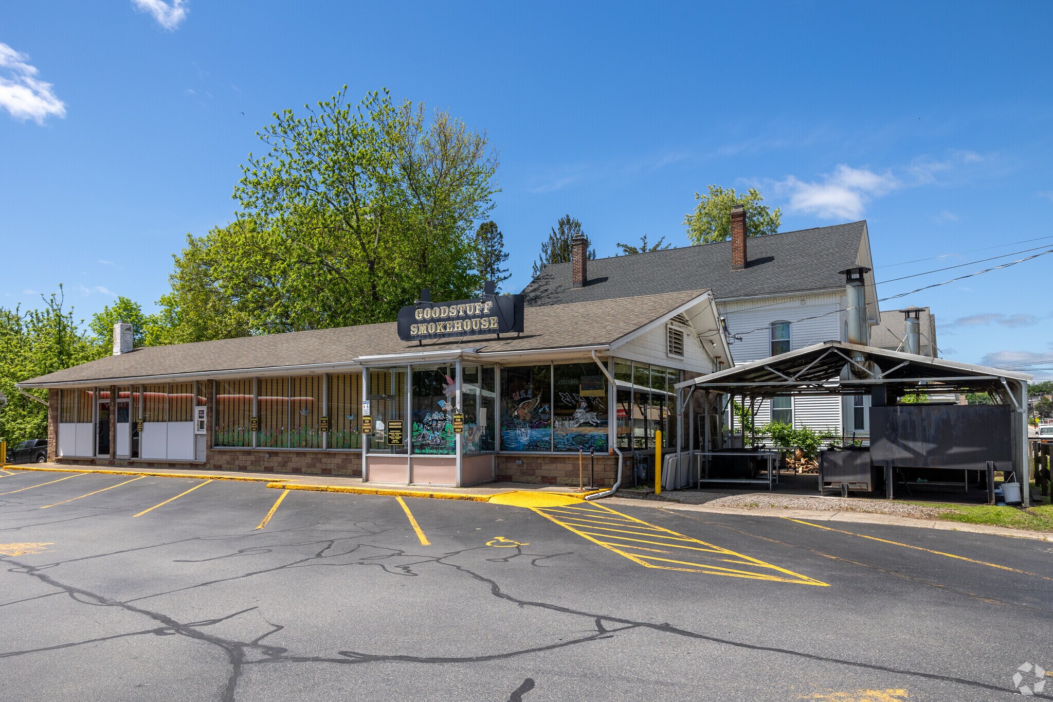 Residents flock to Goodstuff Smokehouse in Blackstone for mouthwatering BBQ.