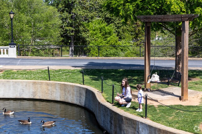 Feeding the geese at Cleveland park near Hilltop is a great afternoon activity.