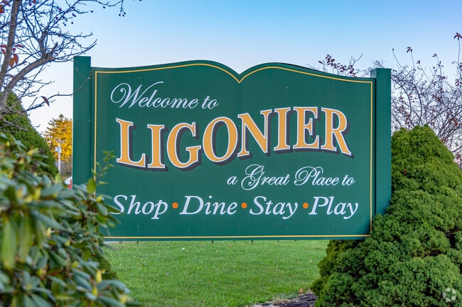 Ligonier Township was established in 1834.