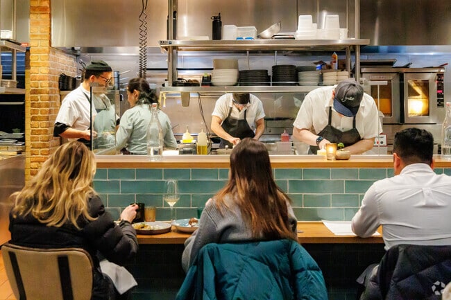 Locals head to the Michelin-starred Galit for chef-driven Middle Eastern cuisine.