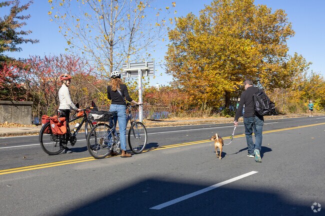 Route 3 along the water closes to traffic for Memorial Drive Recreation Sundays.