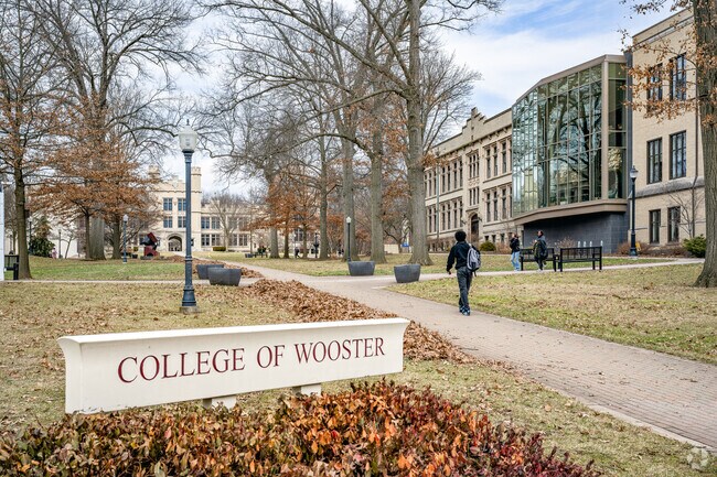 College of Wooster is known for their undergraduate mentoring programs and international studies.