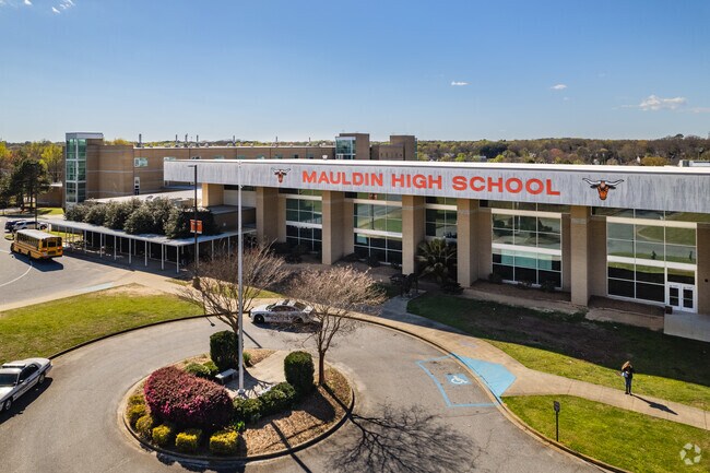 Mauldin High School is a major high school that the Mauldin neighborhood feeds into it.