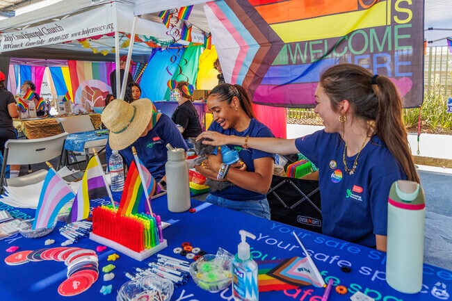Castro Valley Pride in Downtown Castro Valley help raises awareness toward the LGBTQ Community.