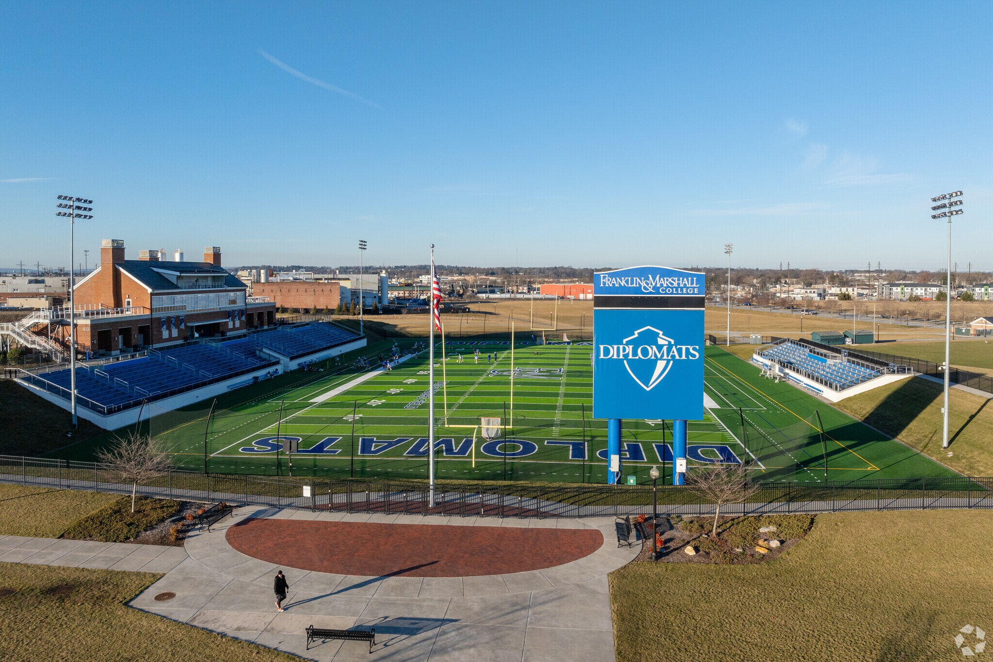 Franklin and Marshall College has elite athletic programs in Stadium District.