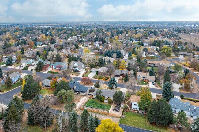 Giddings is residential area with quiet streets just outside downtown Ft. Collins.