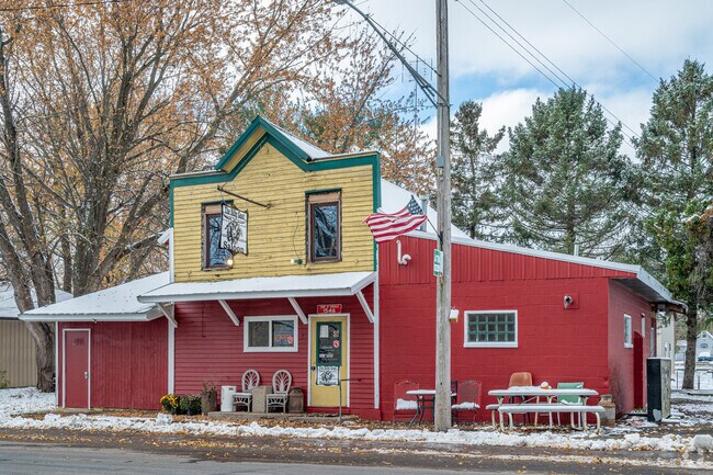 The Billy Goat Saloon is located on County Road D in Emerald.