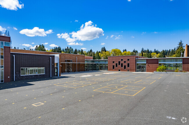Olympic Hills Elementary School building.