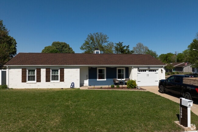 This updated ranch home reflects the evolving charm of Level Green.