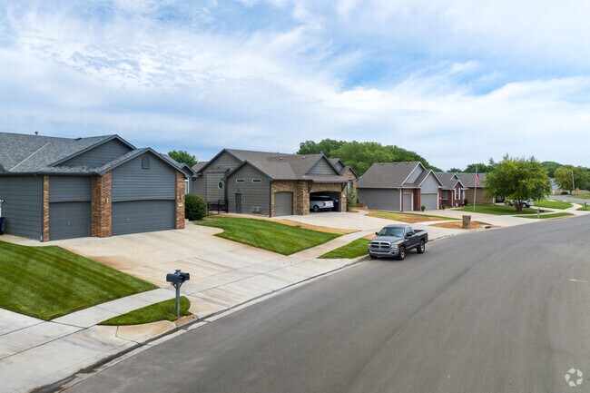 Many of the homes in Valley Center are new traiditional homes.