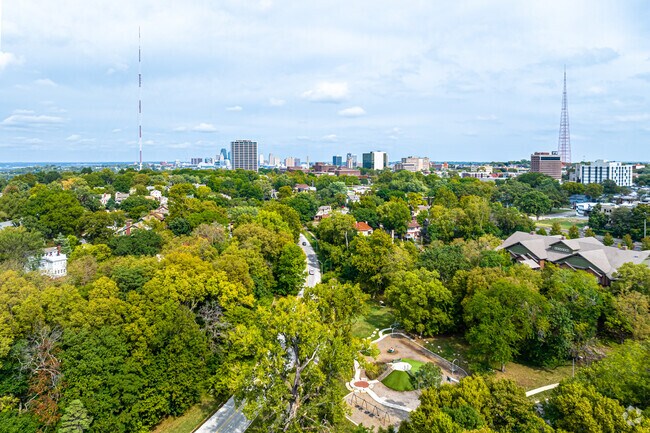 Blocks from Penn Valley Park museums and recreation