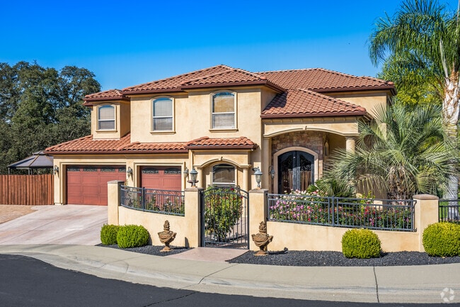 Some parts of Roseville have more upscale larger homes like this Mediterranean.