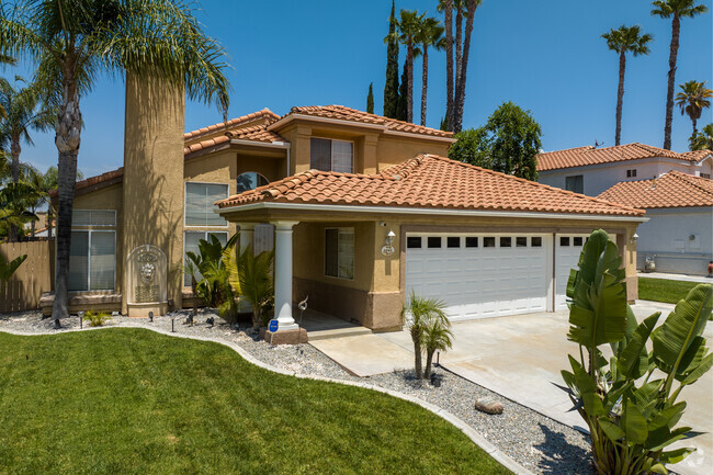 You'll see homes with Spanish inspired architecture in Colton.