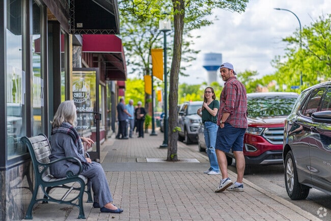 West Broadway is the main street of historic Robbinsdale with lots of local shops.