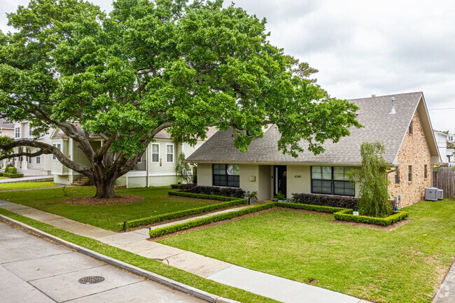 Large shade trees line the streets in Lakeview.