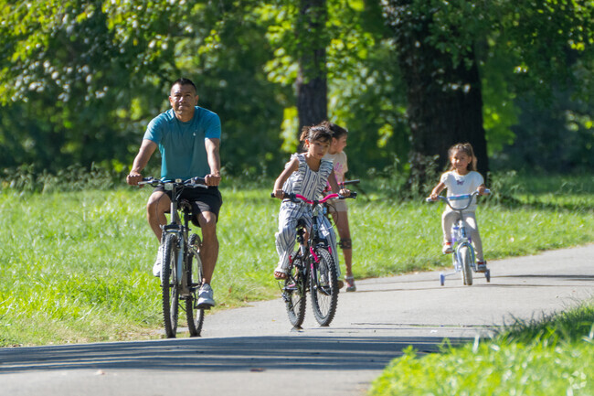 The Greenway features scenic trails that connect various parks and neighborhoods.