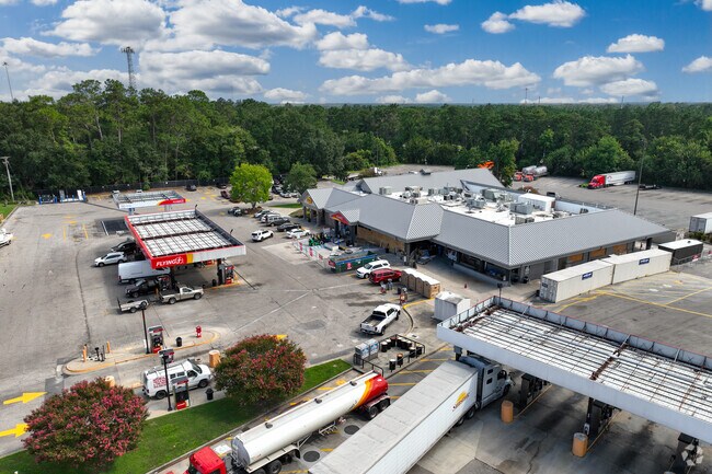 Flying J Travel Center in Midway offers fuel and rest for drivers.