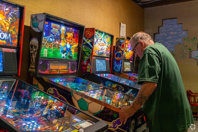 Test your pinball wizardry at Cooper Mountain Ale Works in Derry Dell.