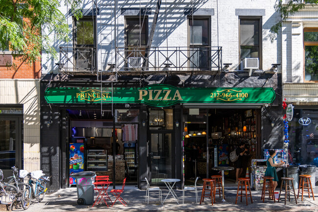 Prince Street Pizza is an iconic pizzeria located in SoHo.