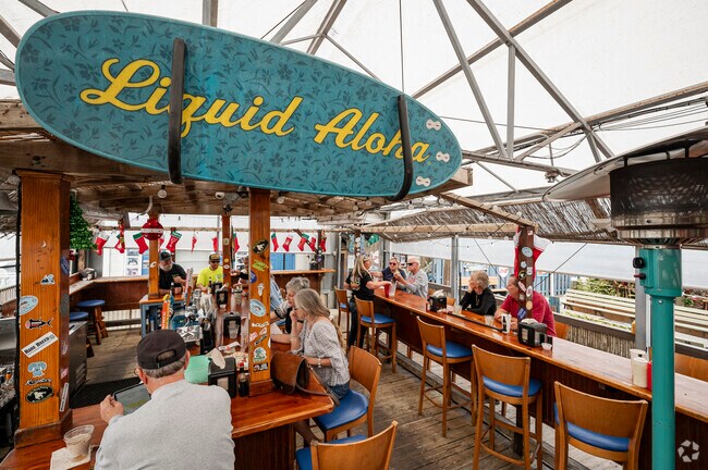 Known for its laid-back charm, Boondocks Restaurant in Wilbur By The Sea serves up seafood favorites and signature cocktails by the water.