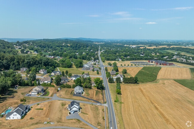 Most houses in Farmdale have lots of outdoor space and sit adjacent to sprawling farms.