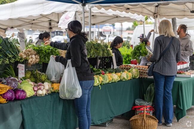 Corona Farmers Market offers fresh produce every Saturday morning.