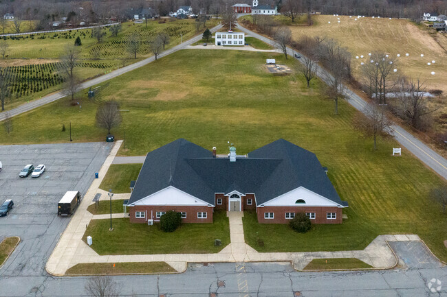 New Braintree Grade School is a on a large campus.
